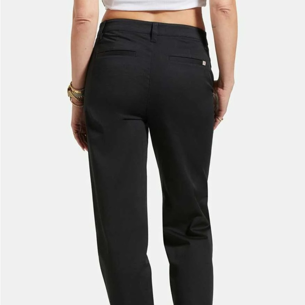 NWT Brixton Straight-Leg Black Women's Pants